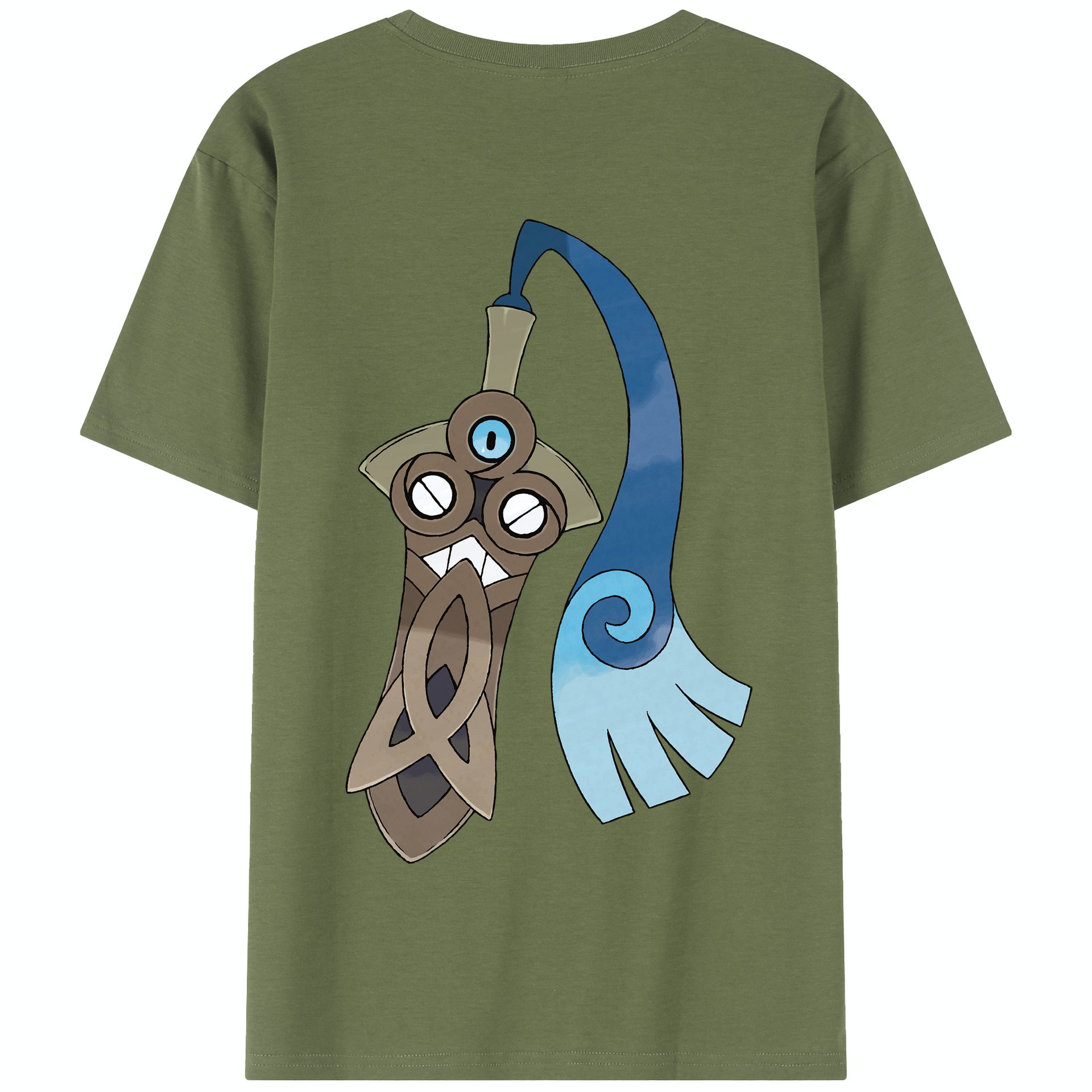 （画像用） ポケットモンスター Pokémon 綿100％半袖Tシャツ（背面プリント）